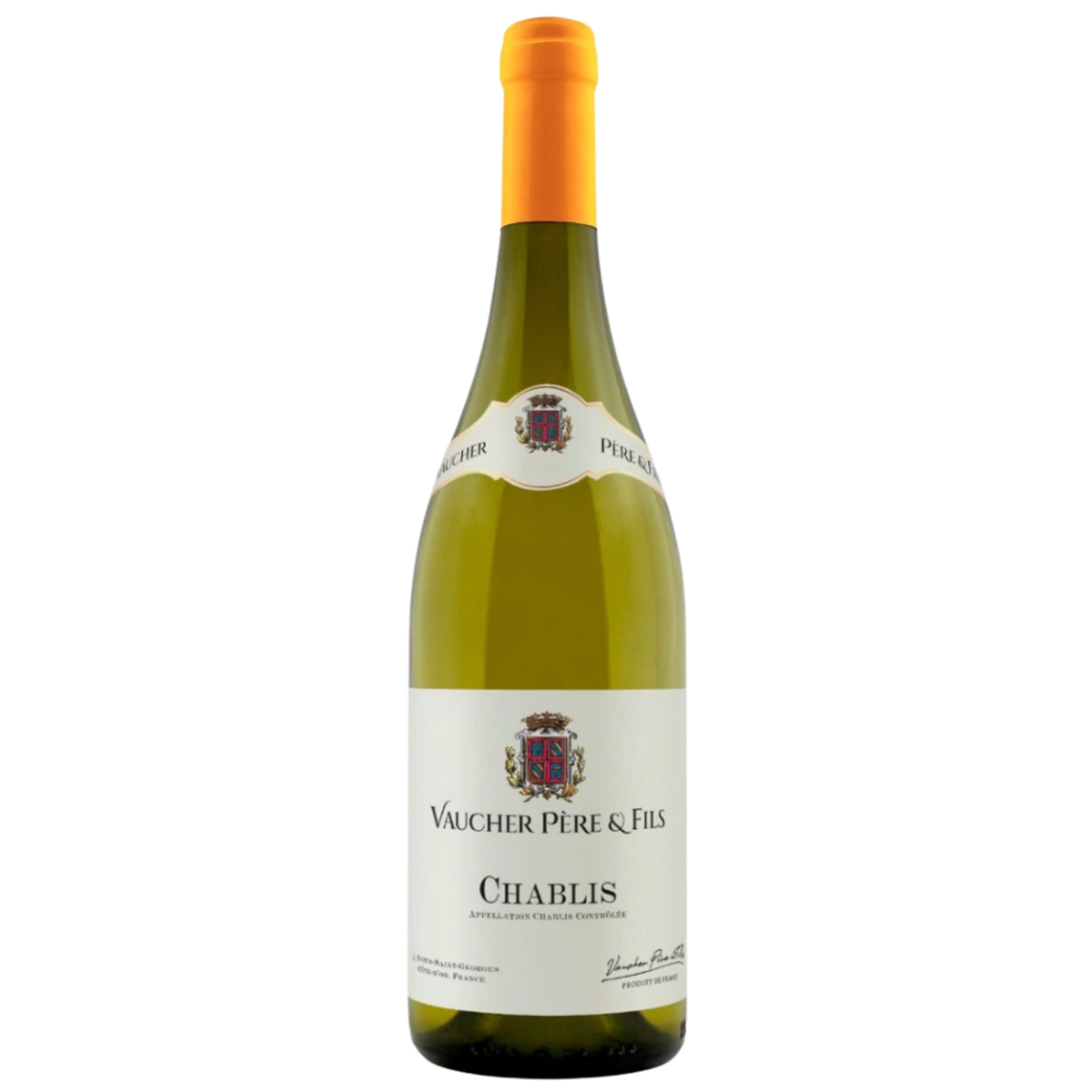 Vinho Branco Franc&ecirc;s Vaucher P&egrave;re & Fils Chablis 750ml